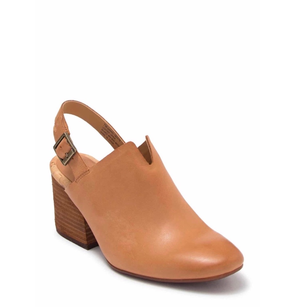 Rayleigh Block Heel Leather Mule